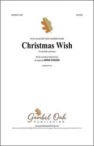 Christmas Wish SSA choral sheet music cover Thumbnail